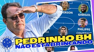 Cruzeiro: Veja o time lendário que Pedrinho BH promete montar!