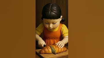 Squid Game AI #squidgame #subscribe #viral #shorts #asmr #video #croissant #aicutting #cuttingfruit