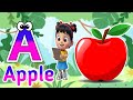 Phonics Song 2 with TWO Words in 3D - A For Airplane - ABC Alphabet Songs with Sounds for Children