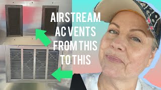 Airstream Mod // Changing our AC Return & Filter to a standard size