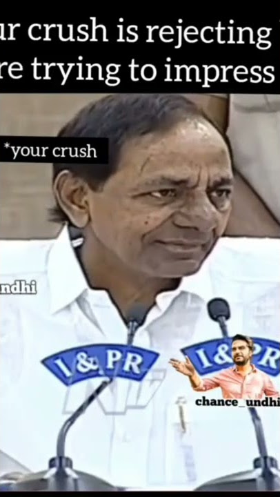 kcr funny dialogues 😂#cm #kcr #viral #funny #telangana #dj charan rowdy