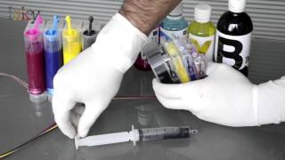 Tutorial De Llenado E Instalacin De Sistema De Tinta Hp950  932