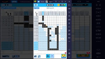 Hard 15x20 Grid Puzzle! Logic Pic Daily Level june 20 2020
