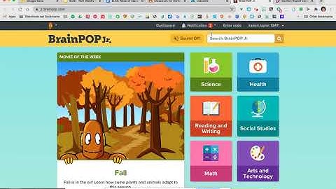 Brain Pop Jr Access Video