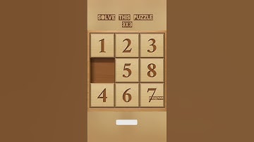 Solve this 3x3 puzzle ! #shorts #games