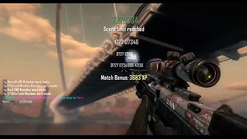 "The End" (Black Ops 2 Serenity/CONSOLE Plutonium Trickshotting)