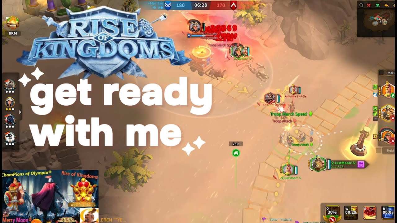 Champions of Olympia || Chill #Part 32 ||#riseofkingdoms #championsleague #olympia #rok