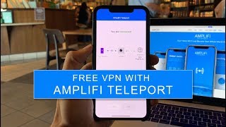 FREE VPN Access w/ the AmpliFi Teleport app by Ubiquiti screenshot 2