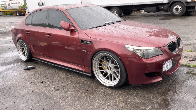 BRUTAL BMW E60 M5 meisterschaft acclerations - Powerslide, on board,  revving, and more! 