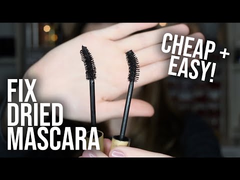 Video: Hoe Mascara Nieuw Leven In Te Blazen?