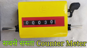 counter meter / winding machine counter meter / fan winding