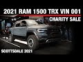 CHARITY SALE - 2021 Ram 1500 TRX Launch Edition VIN 001 - BARRETT-JACKSON 2021 SCOTTSDALE AUCTION