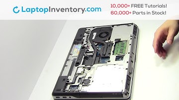 Repair DELL Latitude E6540 Laptop Motherboard and Fan, Dismantle E5520 M4600