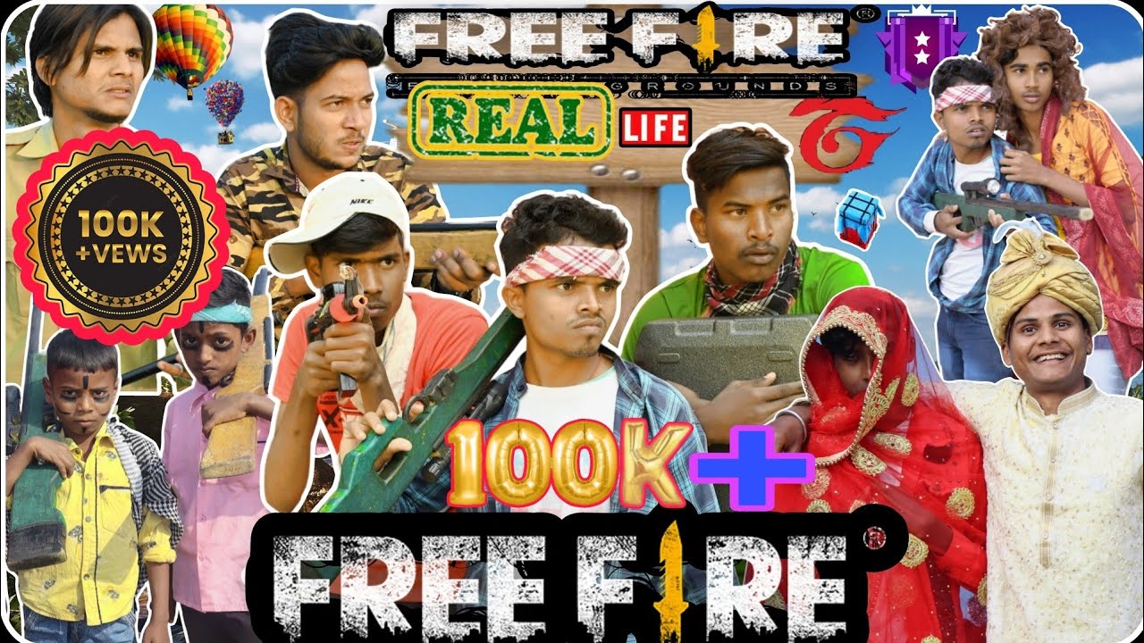 Free Fire Game Real Life || Backbenchers Funny Video