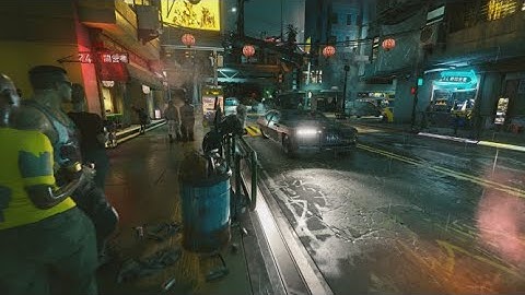 CYBERPUNK 2077 MOD TEST IMPROVED TRAFFIC NPCS DRAW DISTANCE AND DENSITY