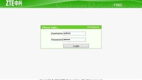 Mở port Modem ZTE F606 / Open port Modem ZTE F606
