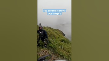 Serious height. Serious adventure! Three Countries. One Rider Full movie out tonight!