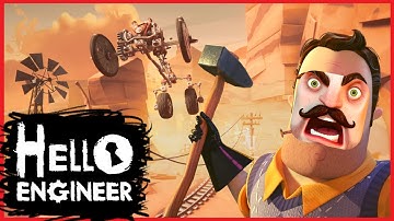 Hello Engineer Full Gameplay | LIVE ( New Hello Neighbor Game )