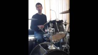 16th Note Grid on Drum Set - For Beginners