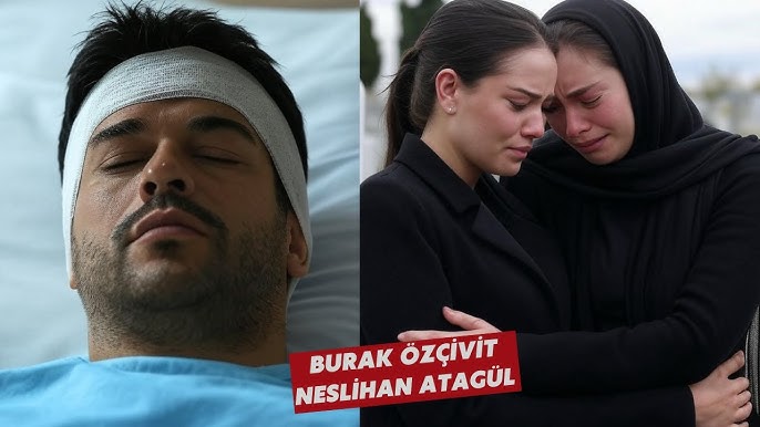 Neslihan and Burak's ex -wife, Fahriye, hugged and cried at the Burak  Özçivit funeral - YouTube