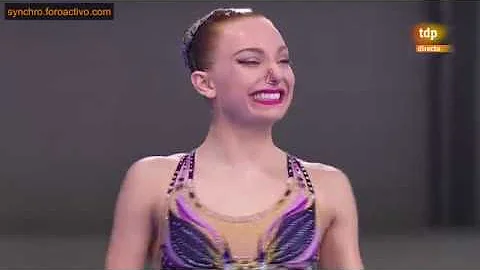 Maureen Jenkins (FRA) Solo Technical Final Glasgow...