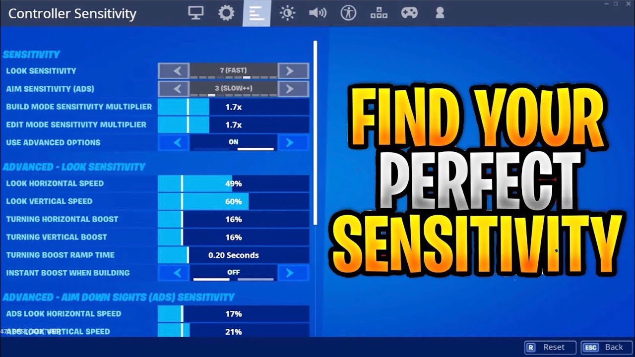 How To Find Your PERFECT Sensitivity On Controller NEW UPDATE PS4