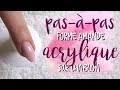 FORME | Amande en Acrylique sur Chablon | Melissa Easy Nails