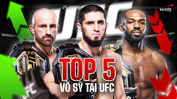 Top 15 vo si ufc noi tieng 2023-2023 năm 2024