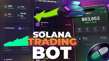 SOLANA Trading BOT: The ABSOLUTE BEST Way to Make Money! Review + Live Trading Meme Coins
