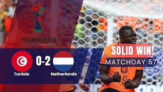 TUNISIA VS NETHERLANDS 0-2 | ORANJE SECURE THE TOP SPOT! | World Cup 2026 Simulation