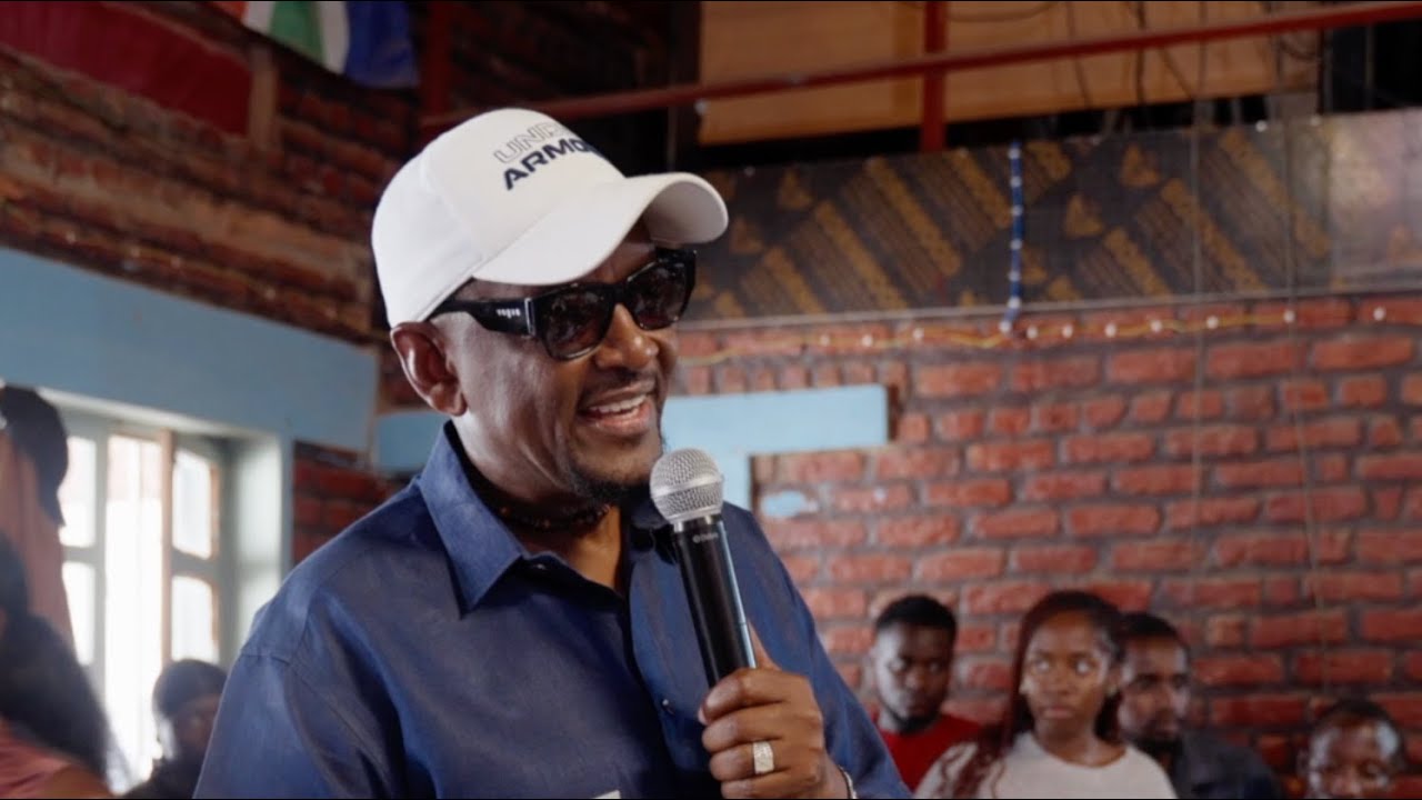 Massamba Intore Performs Agasaza and Nzajya Inama for Sherrie Silver Foundation kids