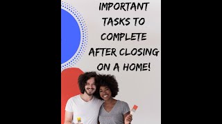 7 Essential Steps After Closing on Your New Home | What Should You Do After Closing?