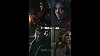 Leon S. Kennedy vs Ada Wong vs Chris Redfield vs Jill Valentine #shorts Resimi