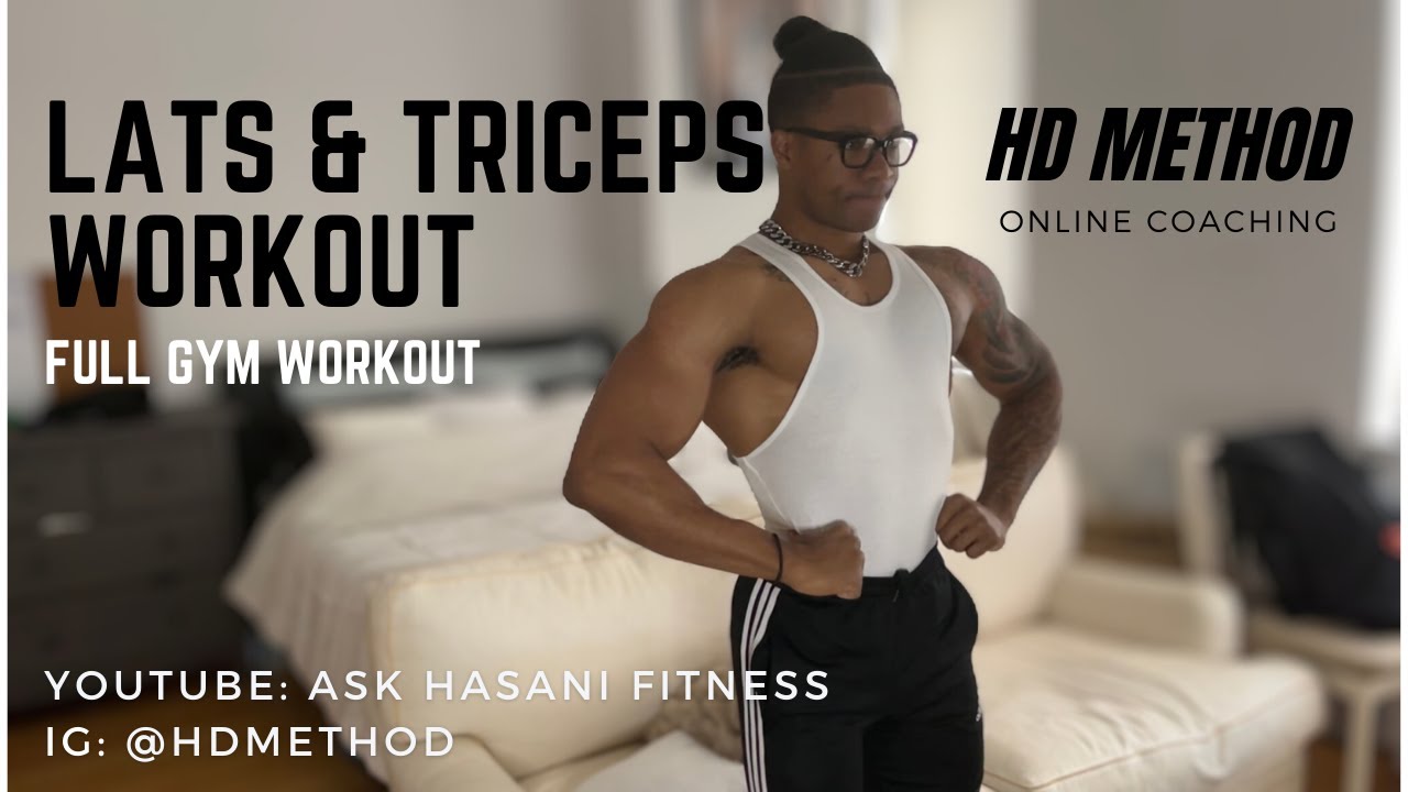 Lats & Triceps I FULL WORKOUT | HD Method | - YouTube