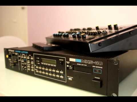 Roland MKS-80 Super Jupiter Synthesizer - Nu-Disco Demo, by al l bo