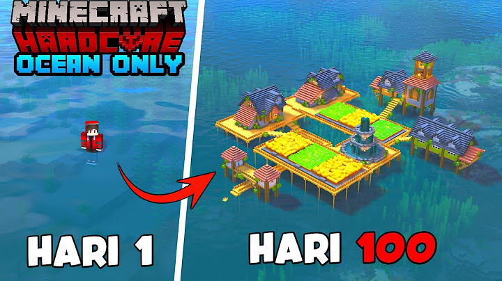 100 Hari di Minecraft Hardcore OCEAN ONLY