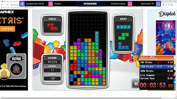 300k Point Speed Run - Tetris