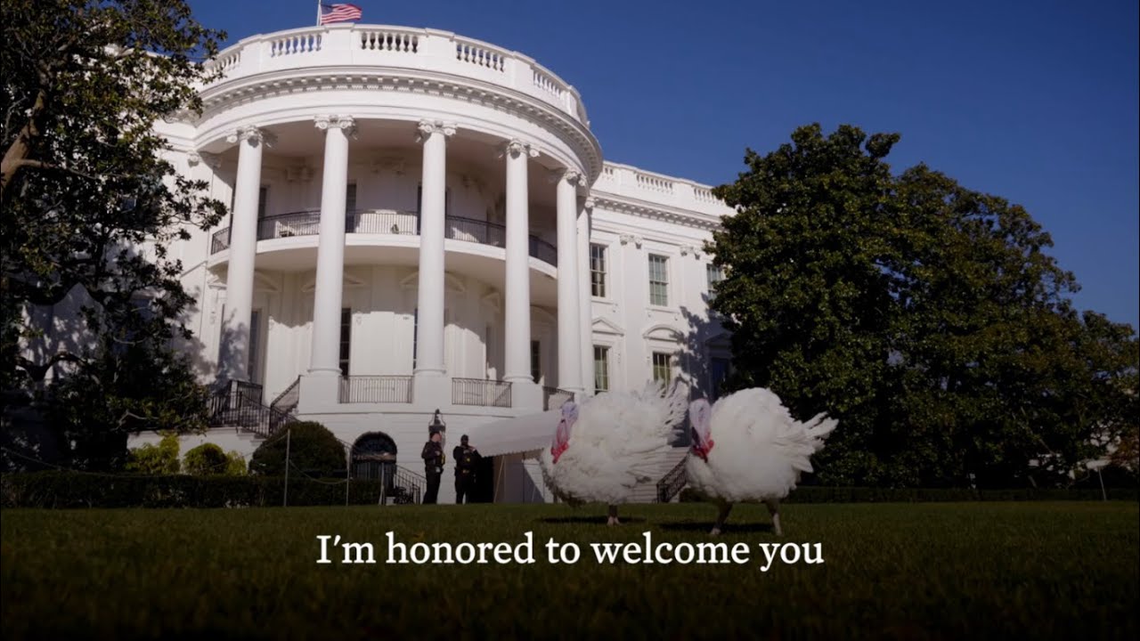 President Biden Pardons the 2021 White House Turkeys