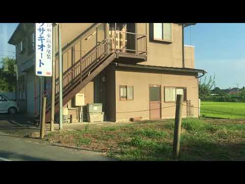 山武市基幹バス 車窓 松尾駅→蓮沼海浜公園/ 松尾駅1650発