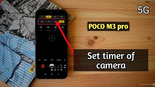 Set timer ⏲️ in camera in redmi 9a me camera setting kaise karte hai