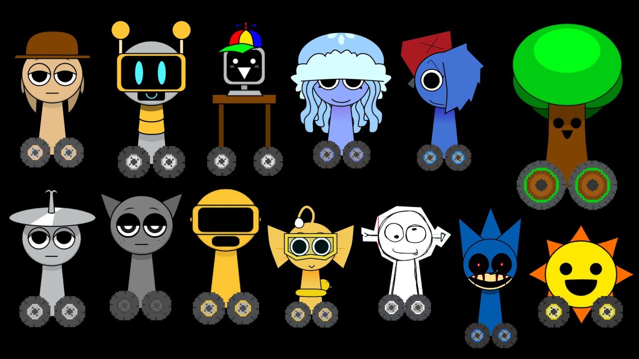 Monster Sprunki 2 - Rosin Kirill and @TheKidsPictureShow