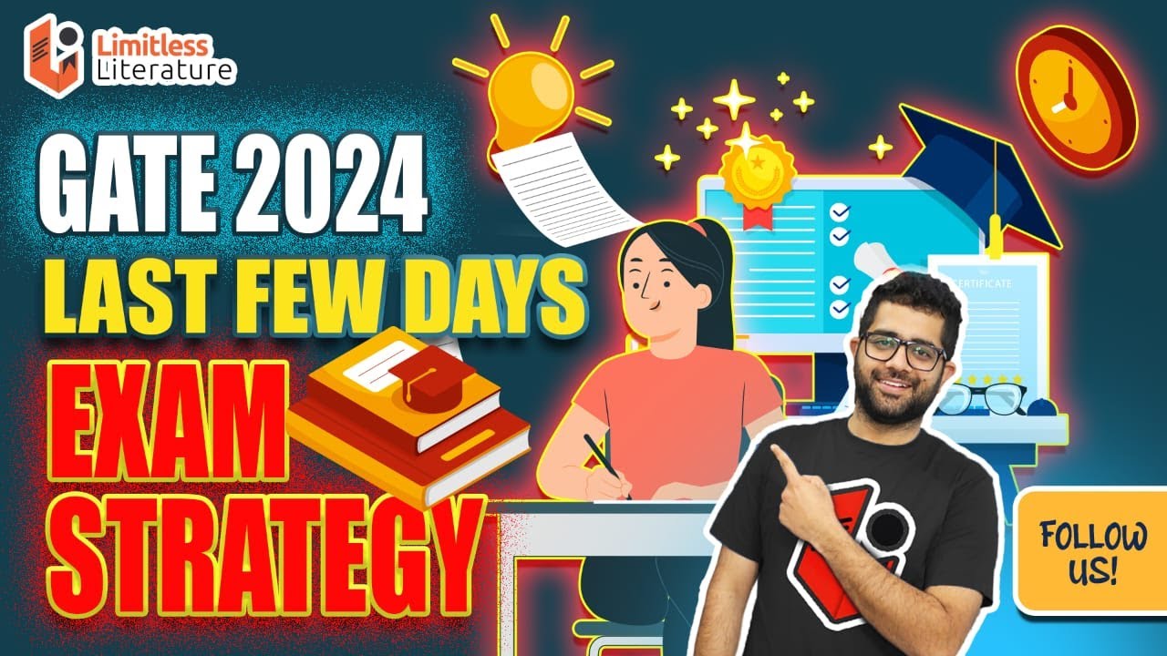 GATE 2024 English Literature Last Few Days Strategy