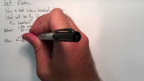 SPH 4U, T2L6, Conservation of 1D Momentum Video