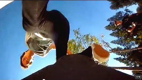 Hardflip slow motion GoPro flip tricks