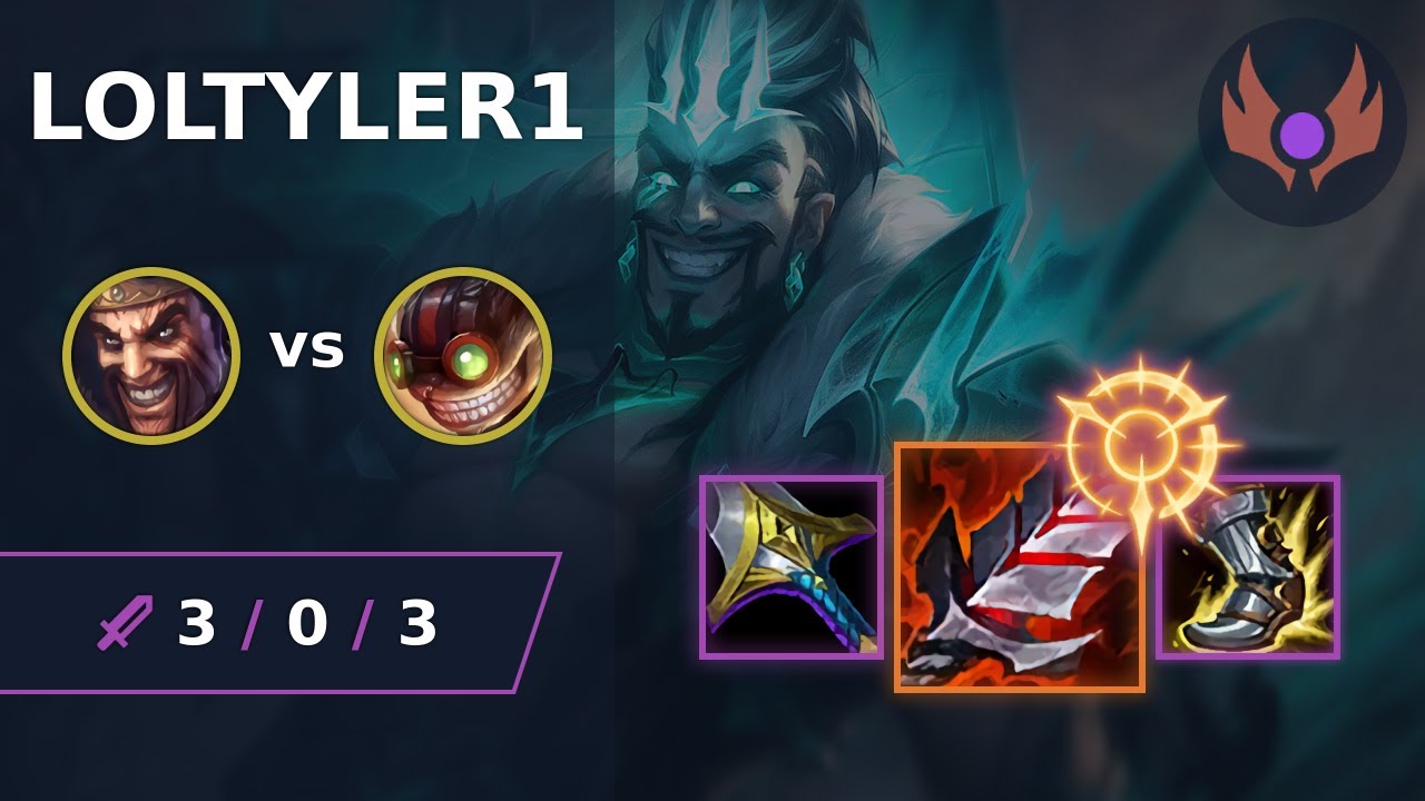 [ loltyler1 ] Draven BOT vs Ziggs | ME MASTER | LOL Season 2024