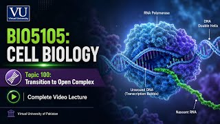 BIO5105 - Topic 100 Transition to Open Complex | Virtual University | Sheikh Zunair 
