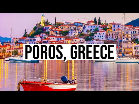 POROS | Lovely Greek Island an Hour From Athens