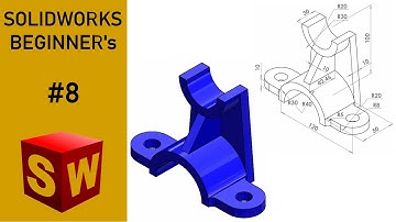 ⚡SOLIDWORKS || Beginners Tutorial || Exercise - 8