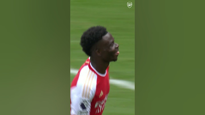 Saka scores a wondergoal against Nottingham Forest!