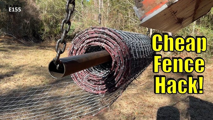 UNROLLING FENCE WIRE HACK TOOL - How to 